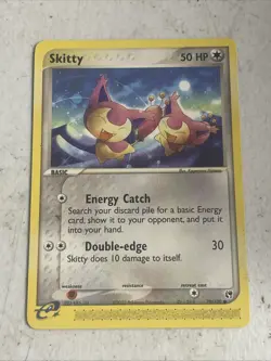 Skitty 79/100 EX Sandstorm Pokemon TCG Vintage MP - Image 1