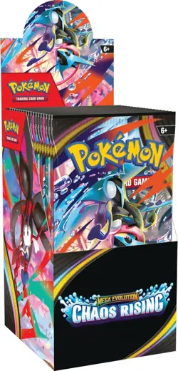 Pokemon TCG Chaos Rising Half Booster box Factory Sealed - Image 1