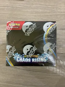 Pokemon TCG Chaos Rising Booster Box 36 Packs - Rip In Box. - Image 1