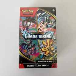 Pokemon TCG Mega Evolution—Chaos Rising Booster Bundle Box (6 Packs) - Image 1