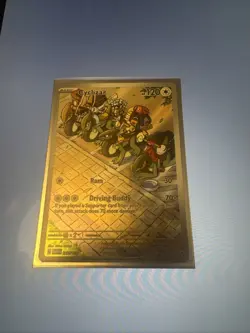 Pokemon TCG Cyclizar 215/182 Paradox Rift Holo Illustration Rare - Image 1
