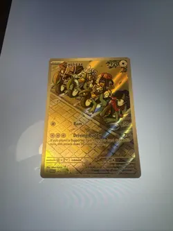 Pokemon TCG Cyclizar 215/182 Paradox Rift Holo Illustration Rare - Image 2
