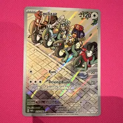 Cyclizar 215/182 Illustration Rare Holo - SV04 Paradox Rift Pokemon TCG EN - Image 1