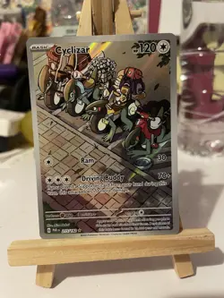 Pokemon TCG Cyclizar 215/182 Paradox Rift Holo Illustration Rare Near Mint - Image 1