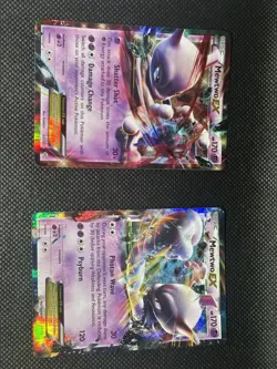 Mewtwo Ex Ultra Rare Foil Pokemon Card Lot XY BREAKthrough - Image 1