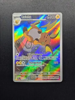 Pokemon TCG Raichu 211/193 Scarlet & Violet Paldea Evolved Holo - Image 1