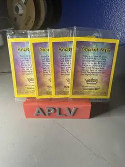 ANCIENT MEW DETAILS INSERT CARD - Pokemon Card - Promo - NM - Image 2