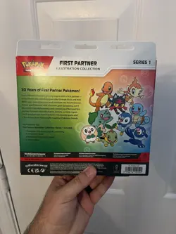 Pokemon TCG First Partner Illustration Collection Series 1 Box Promo Cards - Image 2