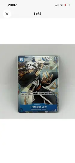 One Piece TCG Cards 3x OP05-030 - Donquixote Rosinante & Trafalgar Law - Image 2