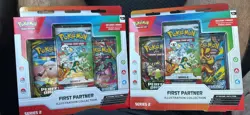 Pokemon TCG First Partner Illustration Collection Pack 3-Card Promo English - Image 1