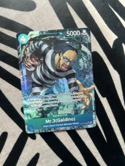Mr.3(Galdino) (056) (Alternate Art) OP16-056 The Time of Battle Foil - Image 1