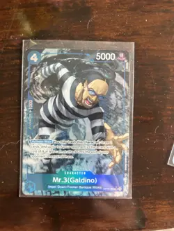Mr.3(Galdino) (056) (Alternate Art) OP16-056 The Time of Battle Foil - Image 3