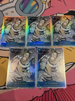 Mr.3(Galdino) (056) OP16-056 The Time of Battle Foil x5 - Image 1