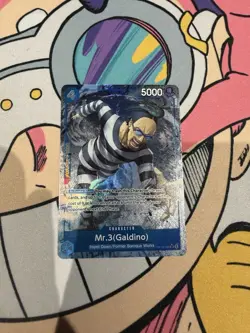 Mr.3(Galdino) (056) (Alternate Art) OP16-056 The Time of Battle Foil - Image 1