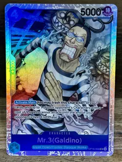 Mr.3(Galdino) (056) OP16-056 The Time of Battle Foil - Image 1