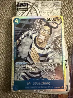 Mr.3(Galdino) (056) OP16-056 The Time of Battle Foil - Image 1