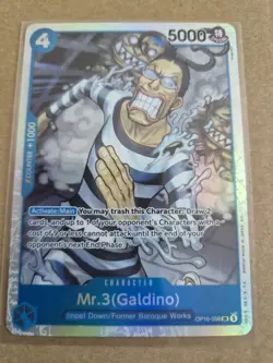 Mr.3(Galdino) (OP16-056) SR | One Piece: The Time of Battle | NM Foil - Image 1