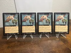 4 Spike Cannibal Exodus MTG NM to Lp Free shipping with tracking - Image 1