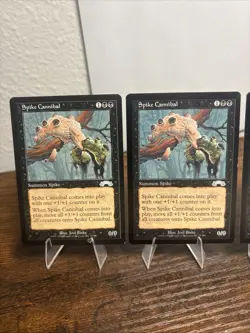 4 Spike Cannibal Exodus MTG NM to Lp Free shipping with tracking - Image 2