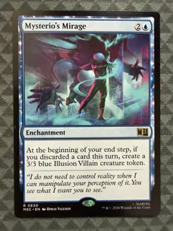 MTG Mysterio’s Mirage #0630 Rare Commander: Marvel Super Heroes (MSC) - Image 2