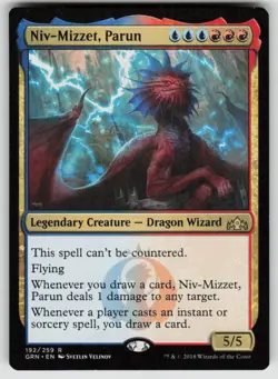 Niv-Mizzet, Parun 192 Rare Guilds of Ravnica Magic: The Gathering Near Mint - Image 1