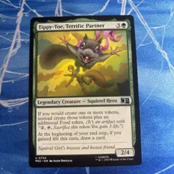 NM Tippy-Toe, Terrific Partner, MTG, Super Heroes, Magic the Gathering, 734 - Image 1