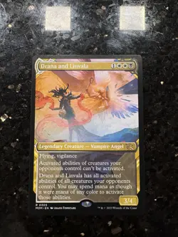Magic: The Gathering Drana And Linvala March Of The Machine Showcase NM - Image 1