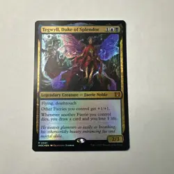 Tegwyll, Duke Of Splendor X1 Mtg Wilds Of Eldraine Commander Nm Foil - Image 1