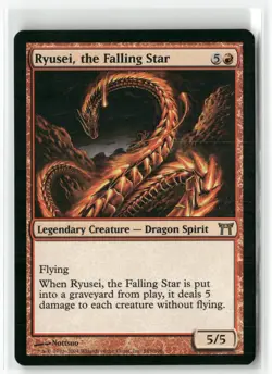 Ryusei, the Falling Star 185 Champions of Kamigawa Magic: The Gathering NM/M - Image 1