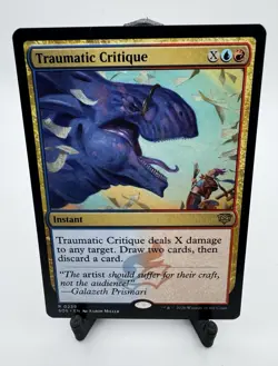 Wizards of the Coast MTG Traumatic Critique Strixhaven 0239 - Image 1