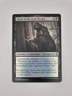 MTG Commander Legends Agent of the Iron Throne #107 Foil Near Mint - Image 1