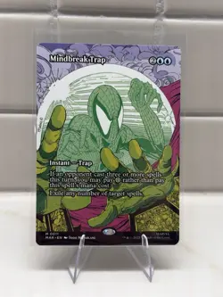 MTG Mindbreak Trap Borderless Marvel Universe Eternal NM - Image 1