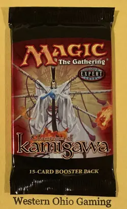 Magic The Gathering Champions of Kamigawa Booster NEW Myojin Cleansing Fire Art - Image 1