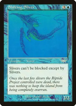 Shifting Sliver - 52 / English / Heavily Played MTG - Image 1
