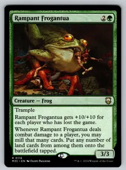 Rampant Frogantua R Commander: Modern Horizons 3 118 NM - Image 1
