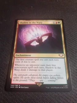 Shadow in the Warp ~ Commander: Warhammer 40,000 [ NearMint ] [ Magic MTG ] - Image 1