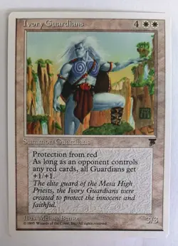 ►IVORY GUARDIANS ►CHRONICLES 1995 LEGENDS ►NM ►WHITE ►MAGIC THE GATHERING ►MTG - Image 1