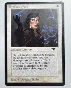 ►ARTIFACT WARD ►ANTIQUITIES 1994 ►EX ►WHITE ►MAGIC THE GATHERING ►MTG - Image 1