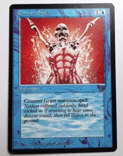 ►REMOVE SOUL ►LEGENDS 1994 ►EX ►BLUE BLAU ►MAGIC THE GATHERING ►MTG - Image 1