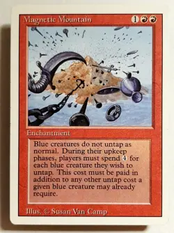 ►MAGNETIC MOUNTAIN ►3. EDITION 1994 REVISED ►NM ►RED ►MAGIC ►MTG Magnetberg - Image 1