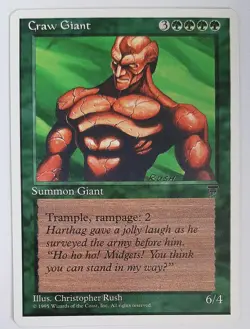 ►CRAW GIANT ►CHRONICLES 1995 LEGENDS ►NM ►GREEN GIANT ►MAGIC THE GATHERING MTG - Image 1