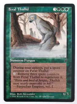 ►FERAL THALLID ►FALLEN EMPIRES 1994 ►NM ►GREEN ►MAGIC THE GATHERING►MTG - Image 1