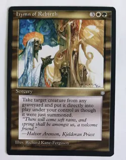 ►HYMN OF REBIRTH ►ICE AGE 1995 EISZEIT ►NM ►MULTICOLOR ►MAGIC MTG Wiedergeburt - Image 1
