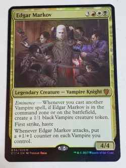 Magic the Gathering MTG Commander 2017 Vampiric Bloodlust w/Oversized Commander - Image 2