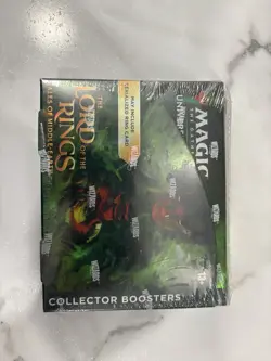 Magic MTG Collector Booster Box - Lord of the Rings Tales of Middle Earth Sealed - Image 1