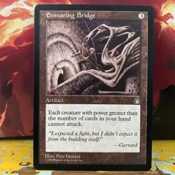 MTG Ensnaring Bridge Stronghold Regular X1 NM - Image 1