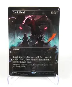 Dark Deal 0873 Borderless Non Foil D & D Secret Lair MTG NM / M - Image 1