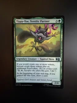 MTG Marvel Super Heroes Tippy-Toe, Terrific Partner 0734 Foil - Image 1