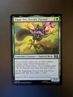 MTG Marvel Super Heroes Tippy-Toe, Terrific Partner 0734 Foil - Image 3