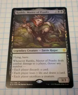 MTG Rankle, Master of Pranks (101/269) Throne of Eldraine FOIL M ELD - Image 1
